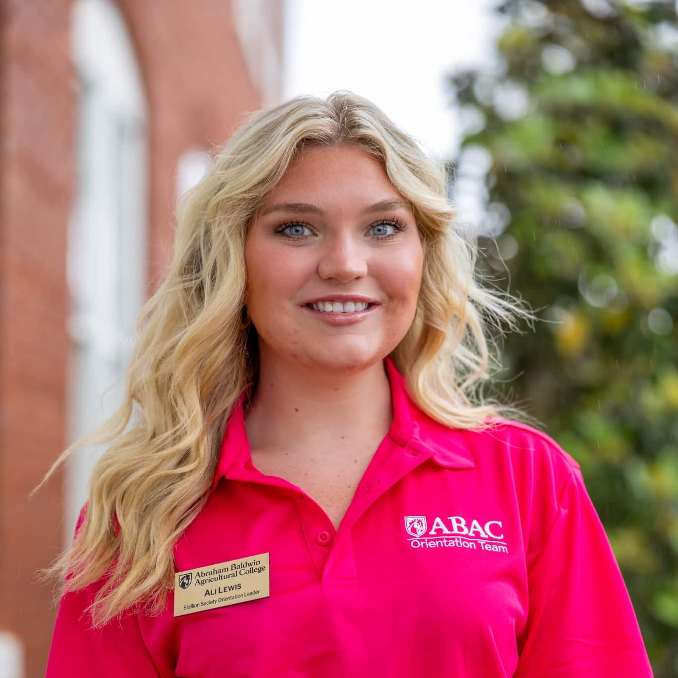 Ali Lewis, Orientation Leader