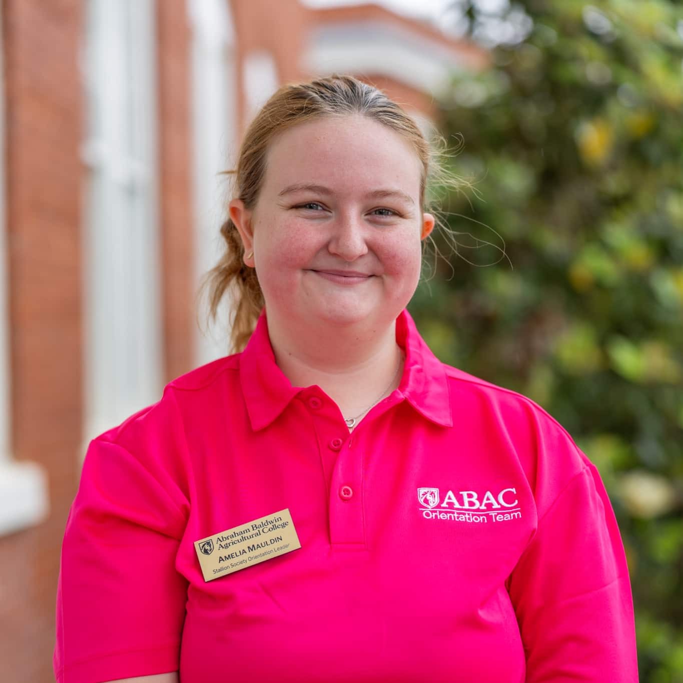 Amelia Mauldin, Orientation Leader