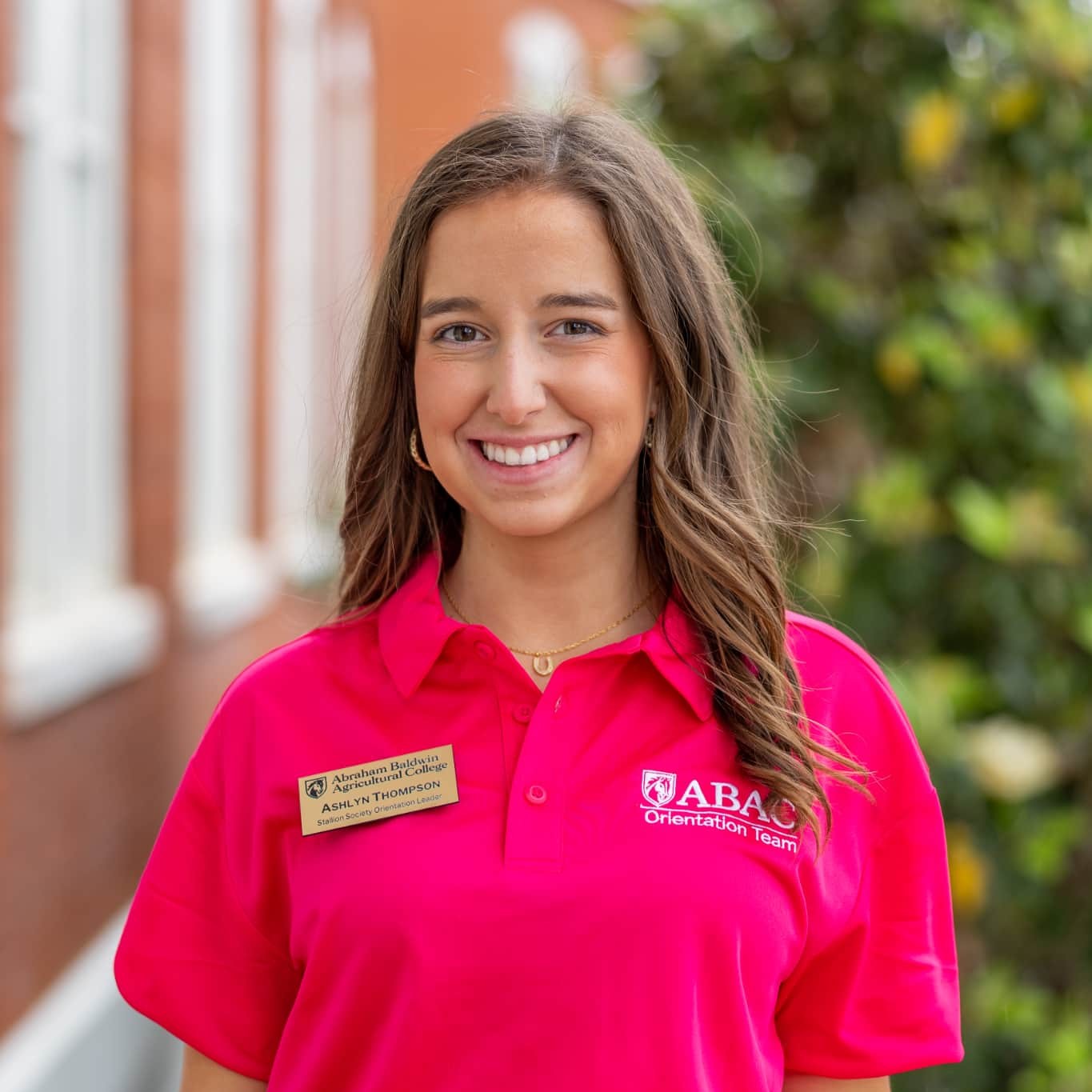 Ashlyn Thompson, Orientation Leader