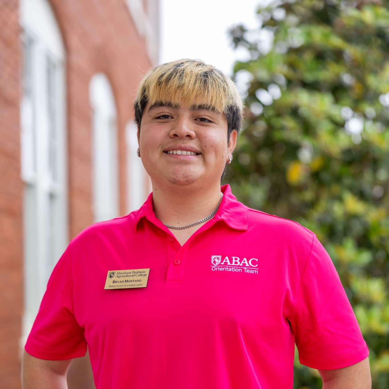 Bryan Montano, Orientation Leader