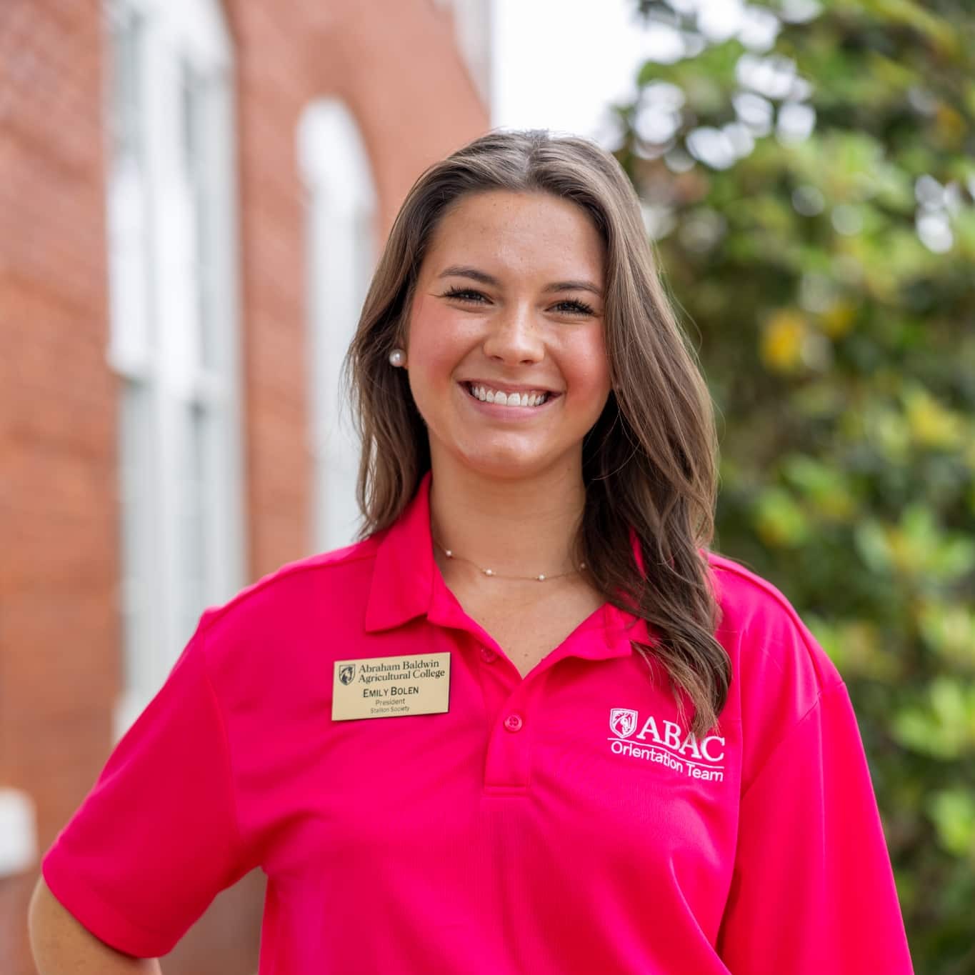 Emily Bolen, Orientation Leader