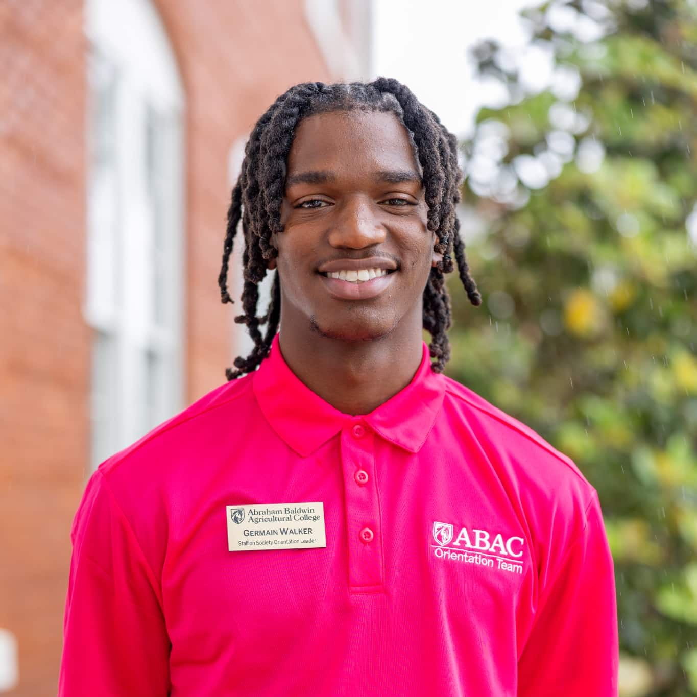 Germain Walker, Orientation Leader