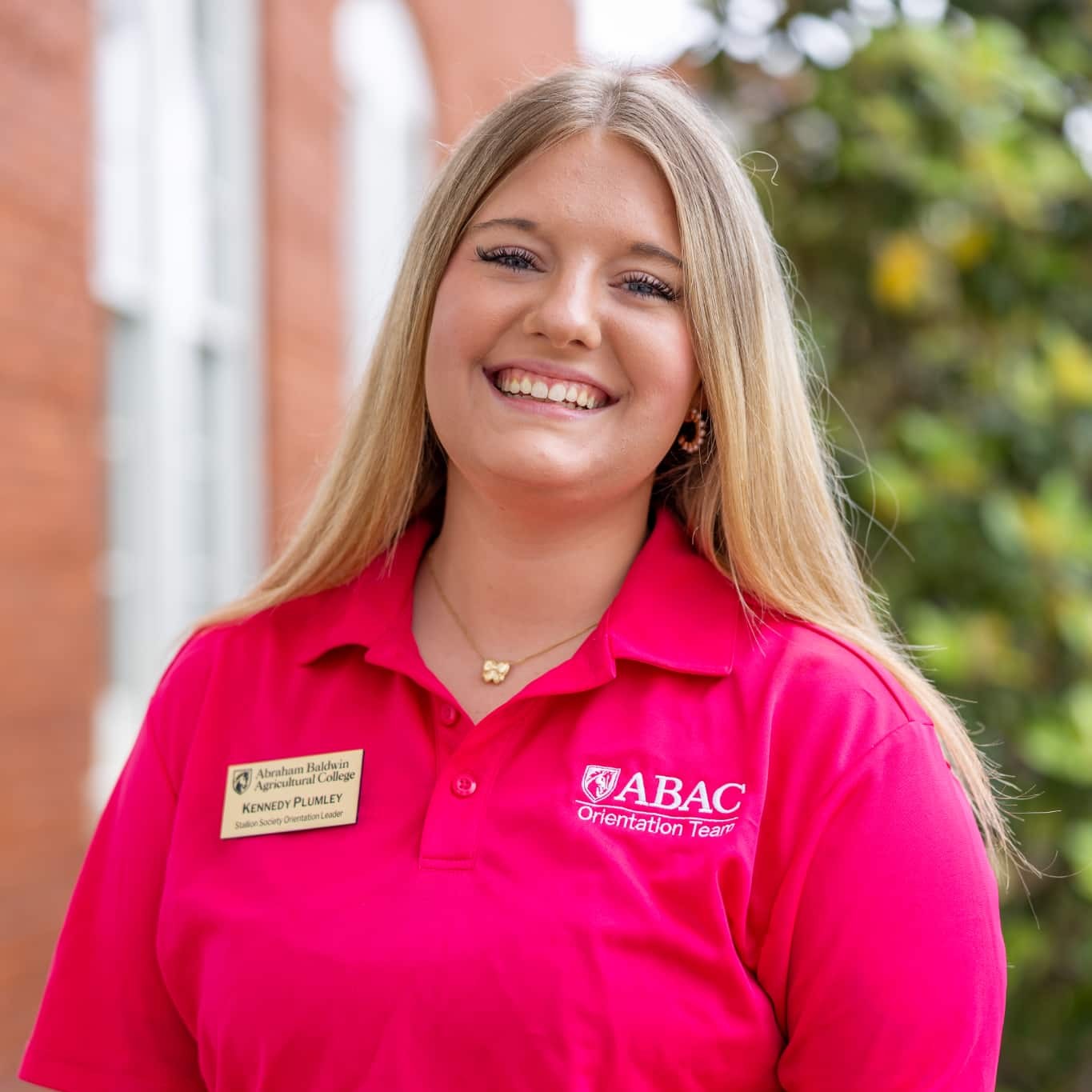Kennedy Plumley, Orientation Leader