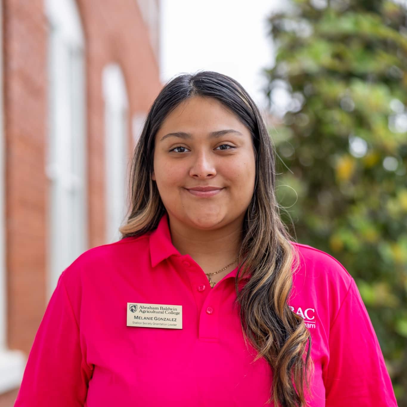 Melanie Gonzalez, Orientation Leader