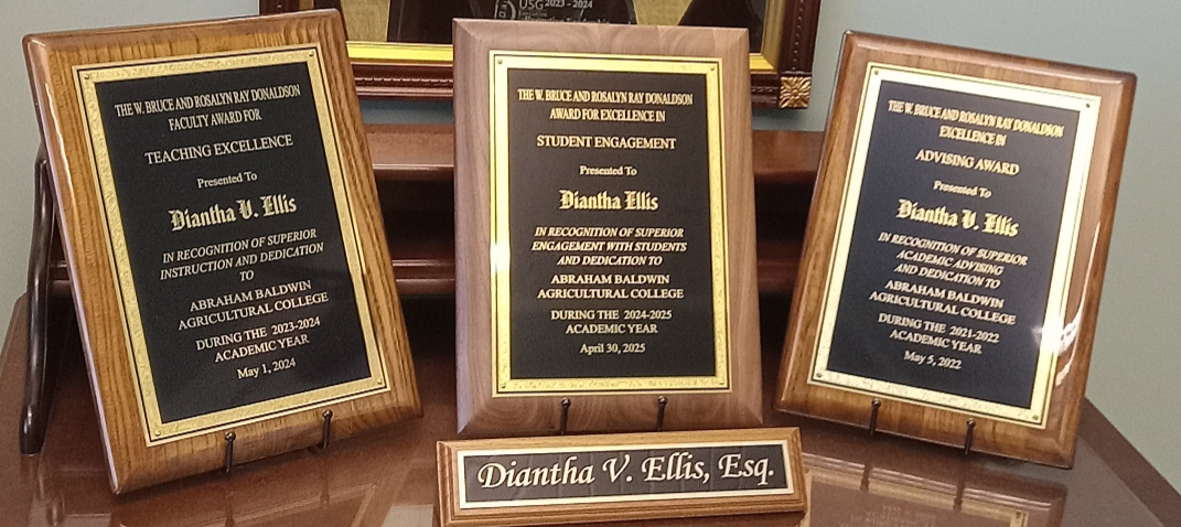 Dr. Diantha Ellis Awards
